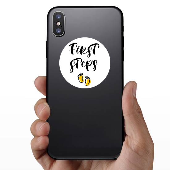 First Steps Sticker