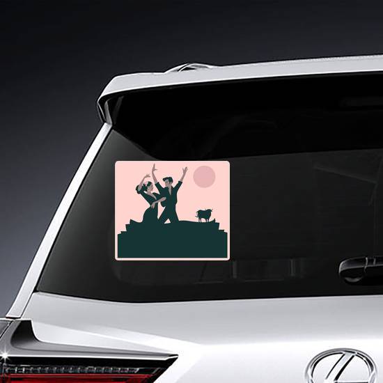 Flamenco Dancers Sticker