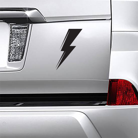 Flash Lightning Logo Sticker