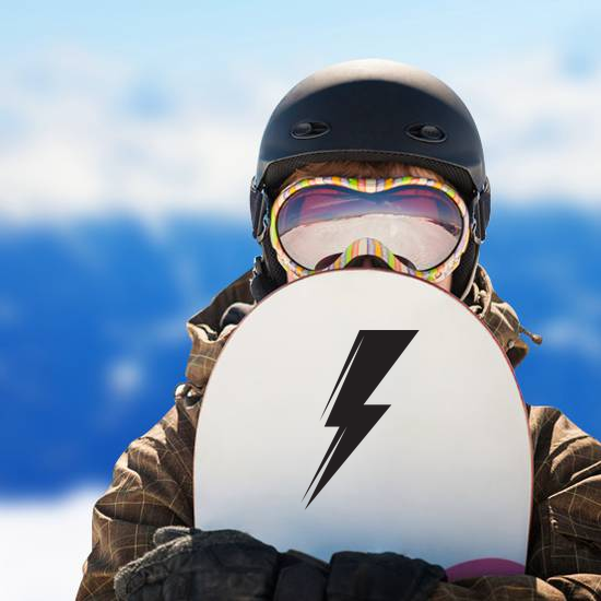Flash Lightning Logo Sticker