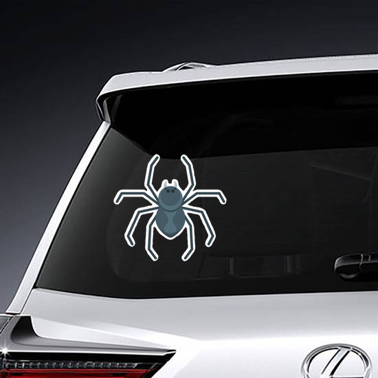 Flat Spider Sticker
