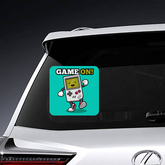 Game On Gameboy Sticker