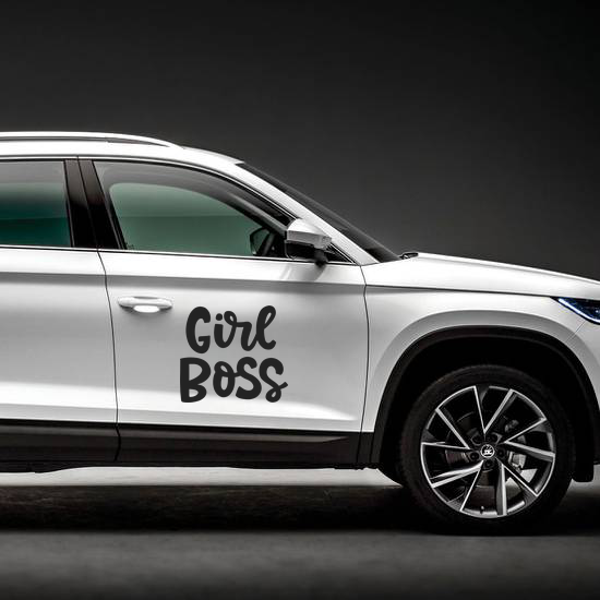Girl Boss Sticker