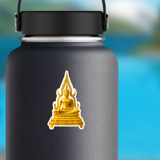 Gold Buddha Chinnarat Sticker
