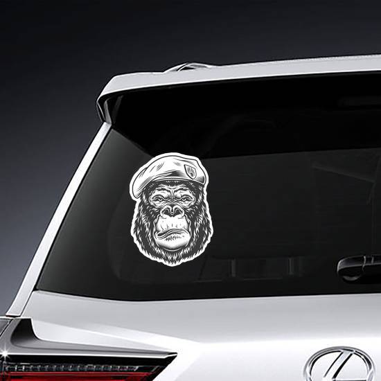 Guerrilla Gorilla Sticker