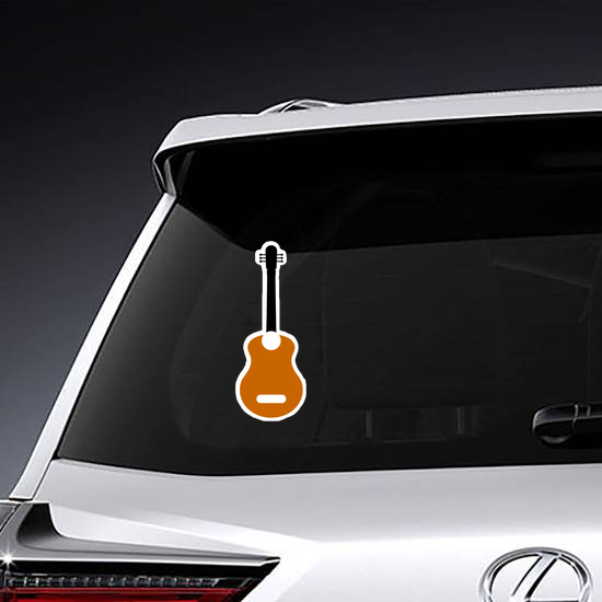 Guitar Flat Icon Sticker