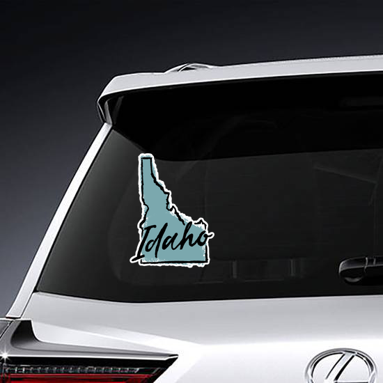 States Idaho Decal Choose Color V and T Gifts