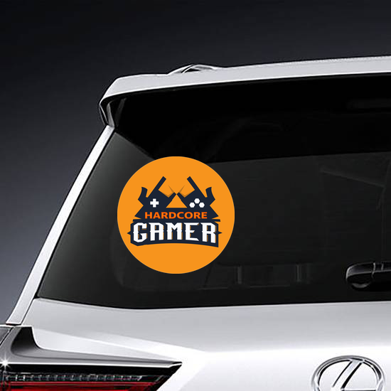 Hardcore Gamer Sticker