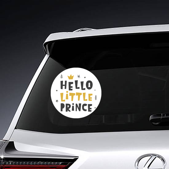 Hello Little Prince Sticker
