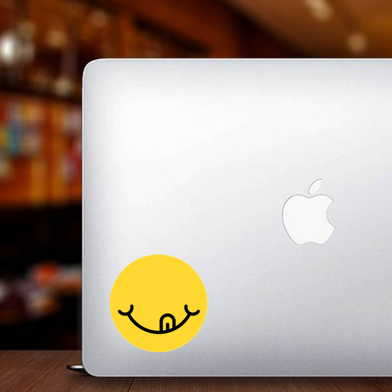 Hungry Emoji Face Sticker