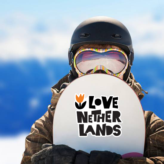 I Love Netherlands Sticker