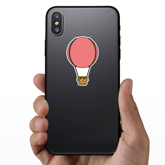 Isolated Hot Air Balloon Illustration