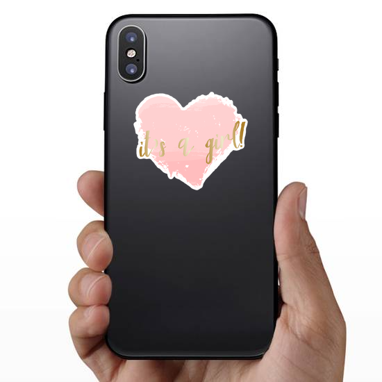 It's a Girl Sticker
