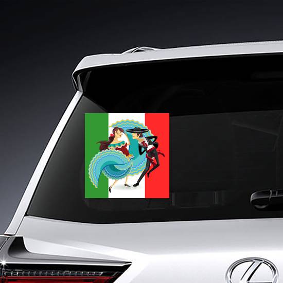 Jarabe Mexico National Dance Mexican Hat Dance Sticker