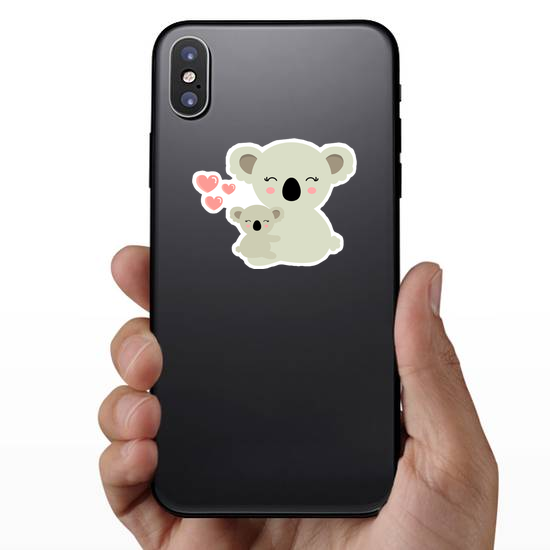 Koala Bear Mama and Baby Sticker