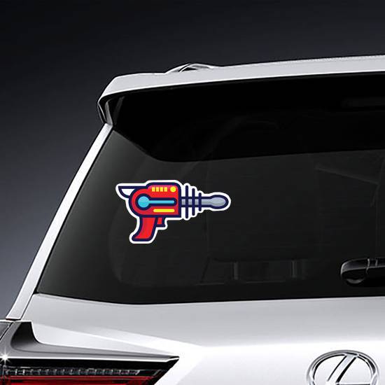 Laser Gun Toy Sticker