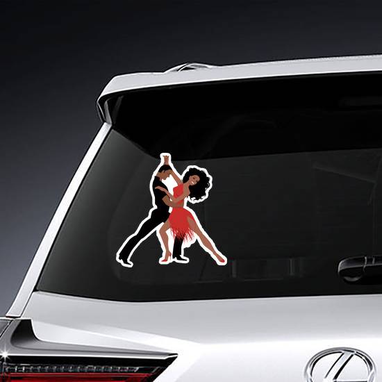 Latin Ballroom Dance Sticker