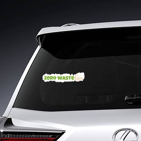 Leaf Zero Waste Sticker