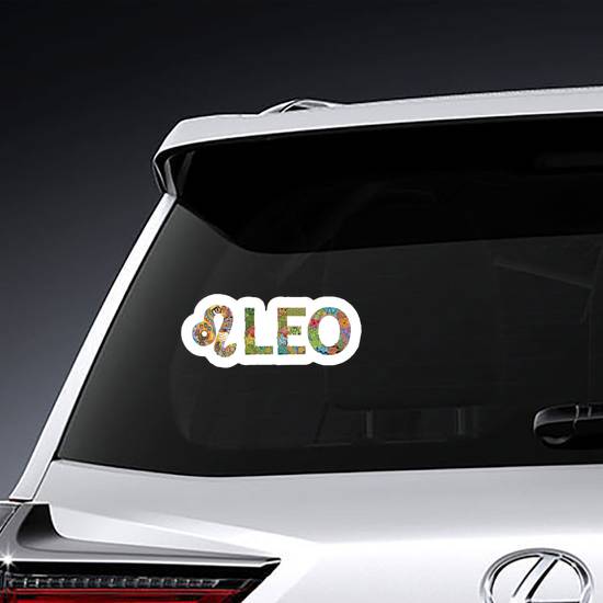 Leo Cute Cartoon Lion Sticker example