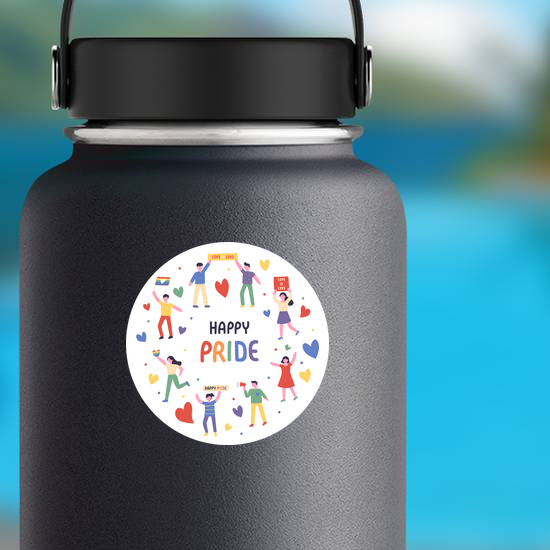 Lgbt Rainbow Pride Festival Sticker