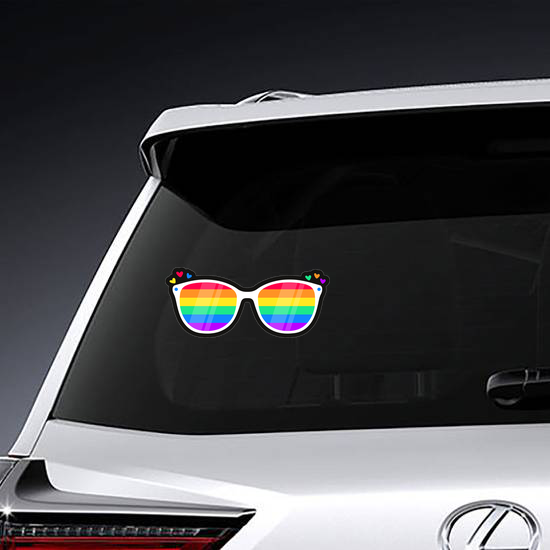 Lgbtq Rainbow Lenses Sticker