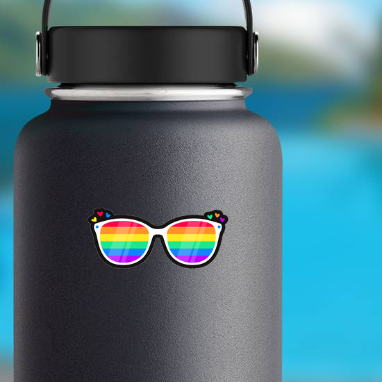 Lgbtq Rainbow Lenses Sticker