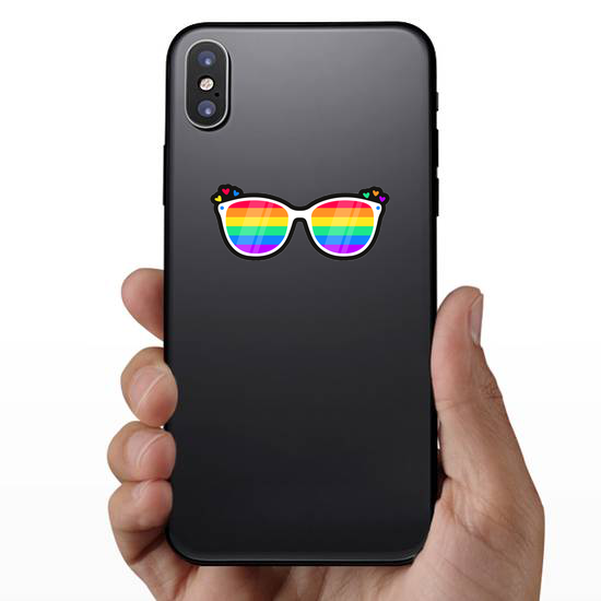 Lgbtq Rainbow Lenses Sticker