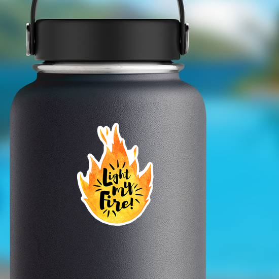 Light My Fire Sticker