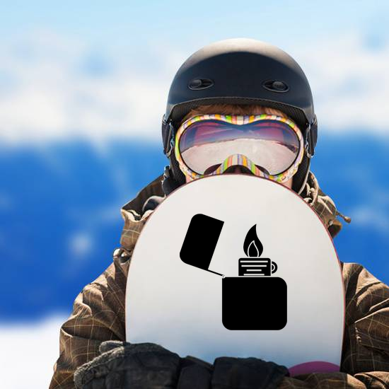 Lighter Icon Sticker