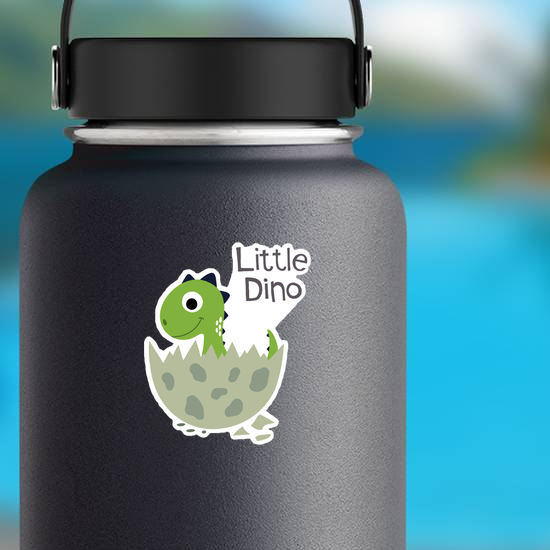 Little Dino Baby Sticker