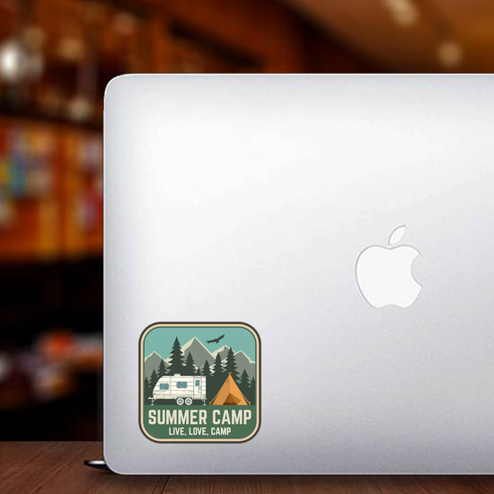 Live, Love, Summer Camp Sticker