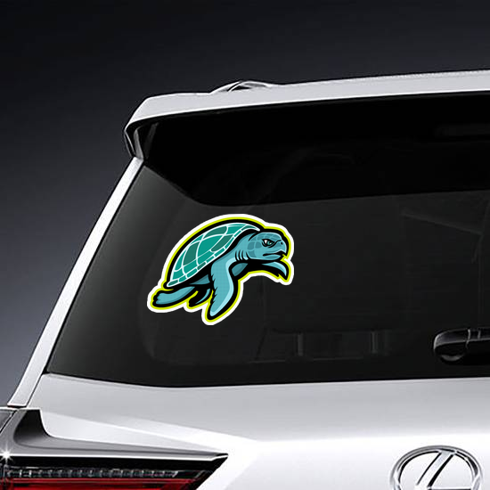 Mascot of Kemp's Ridley Sea Turtle Sticker