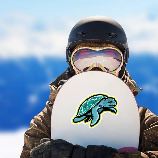 Mascot of Kemp's Ridley Sea Turtle Sticker