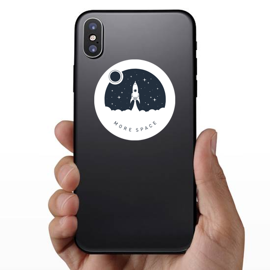 More Space Sticker