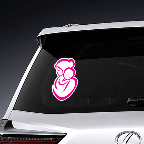 Mother And Baby Sticker