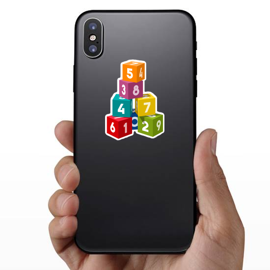 Number Blocks Sticker