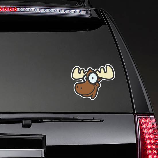 Office Moose Logo Sticker