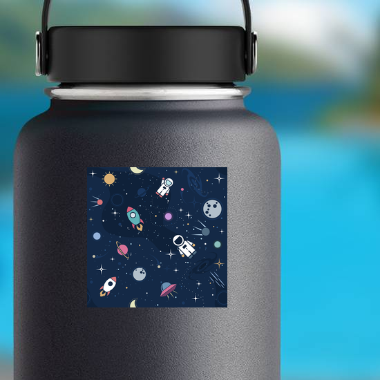 Outer Space Element Sticker