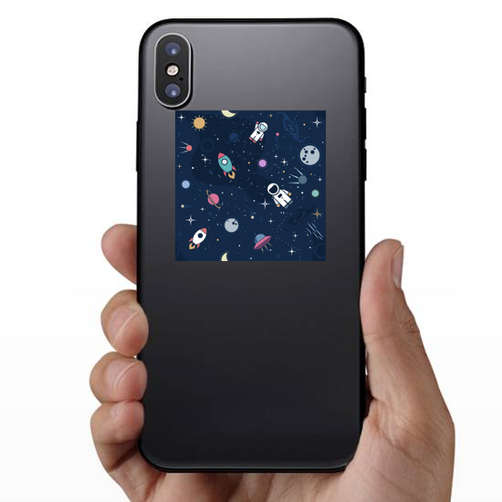 Outer Space Element Sticker