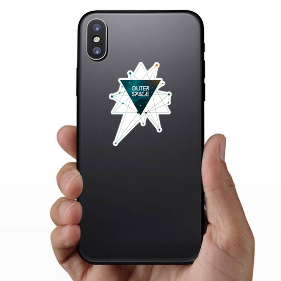 Outer Space Scientific Design Sticker