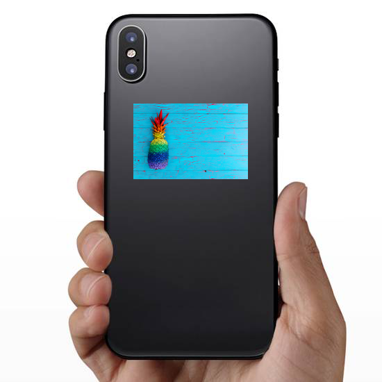 Painted Pineapple Sticker