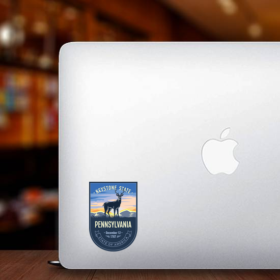 Pennsylvania Banner Sticker