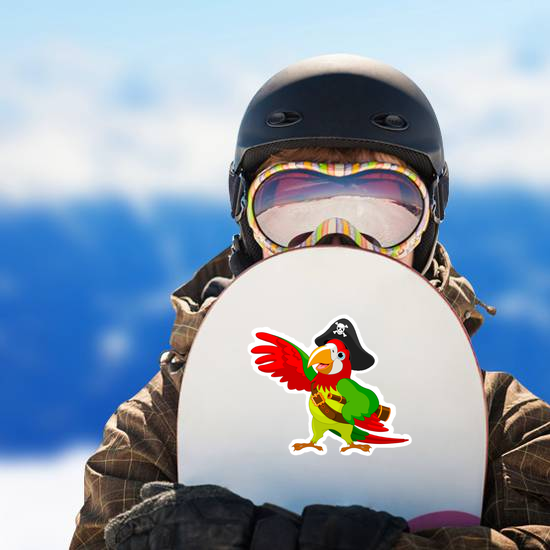 Pirate Parrot Sticker