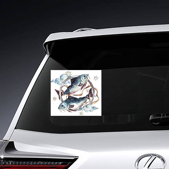 Pisces Watercolor Sticker