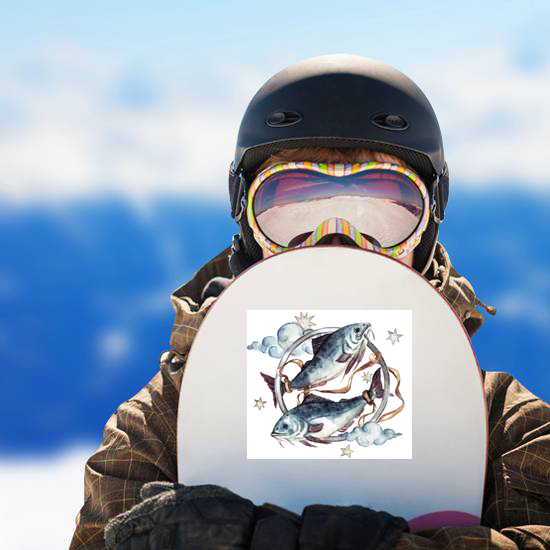 Pisces Watercolor Sticker
