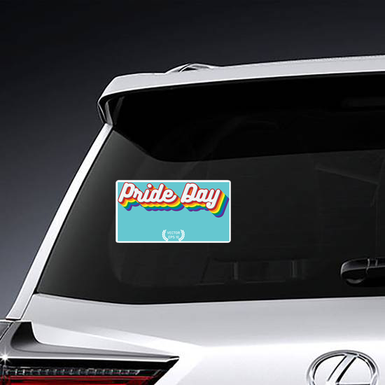 Pride Day Text Sticker