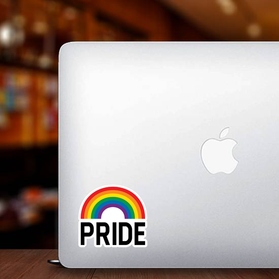 Pride Month Rainbow Celebration Sticker
