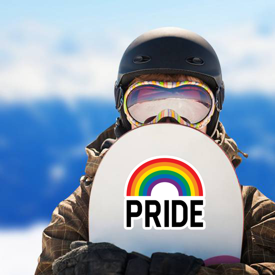 Pride Month Rainbow Celebration Sticker