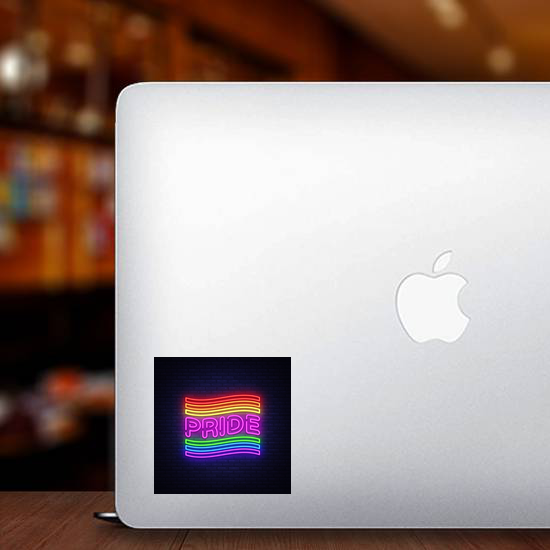 Pride Neon Text Sticker
