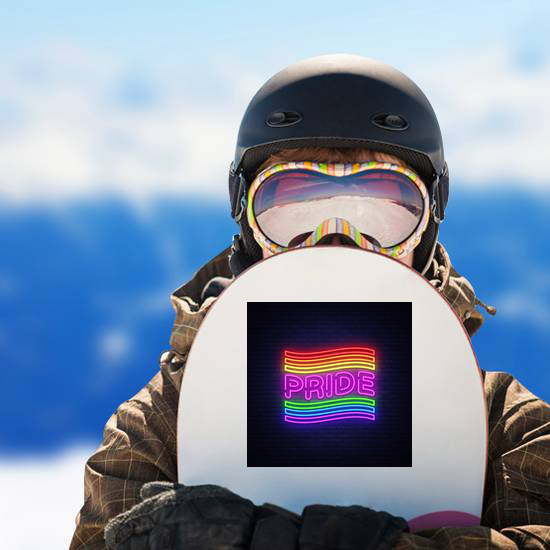 Pride Neon Text Sticker